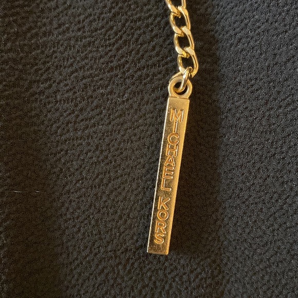 Michael Michael Kors long sleeve top with metal ties - Picture 3 of 3